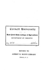 The longleaf pine in virgin forest: a silvical study