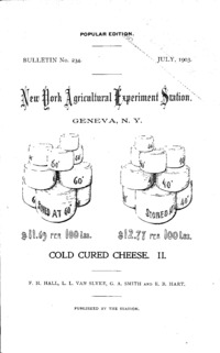 Number 234, Edition popular: Bulletin