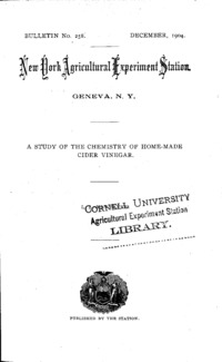 Number 258: Bulletin