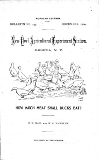 Number 259, Edition popular: Bulletin