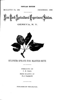 Number 306, Edition popular: Bulletin