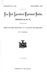 Number 468: Bulletin