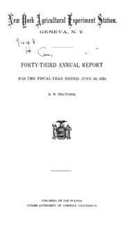 Edition forty-third annual report : Bulletin