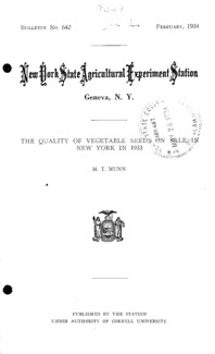 Number 642: Bulletin