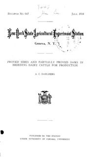 Number 645: Bulletin