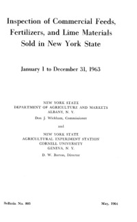 Number 805: Bulletin