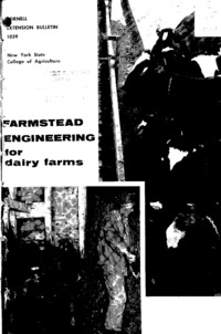 Number 1039 - Farmstead Engineering for Dairy Farms: Cornell extension bulletin