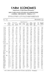 Number 143: Farm economics
