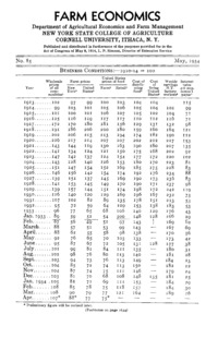 Number 85: Farm economics