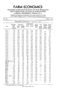 Number 86: Farm economics