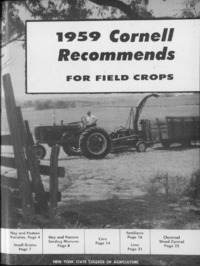 Volume 1959: Cornell recommends for field crops