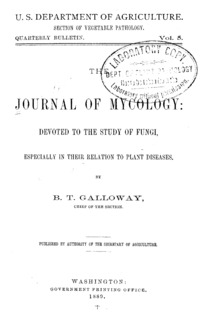 Volume 5, Number 1: Journal of mycology