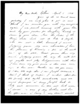 Ezra Cornell Correspondence: April 1, 1853 - April 25, 1853 (Box 14/Folder 2)