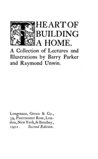 The art of building a home: a collection of lectures and illustrations