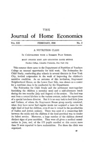Journal of home economics: Volume 12, Number 2