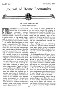 Journal of home economics: Volume 27, Number 9