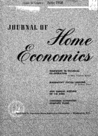 Journal of home economics: Volume 50, Number 6