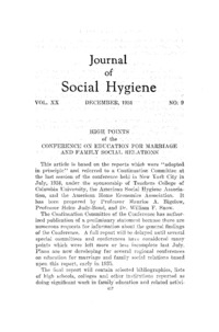 Volume 20, Number 9: Journal of social hygiene
