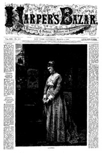 Volume XIII, Number 10: Harper's bazaar