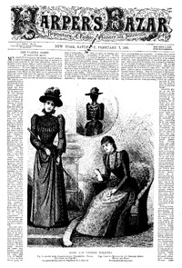 Volume XXIV, Number 6: Harper's bazaar