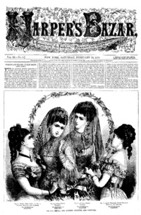 Volume XI, Number 8: Harper's bazaar