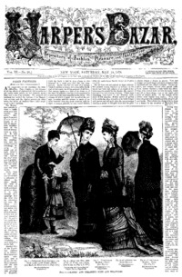 Volume XI, Number 20: Harper's bazaar