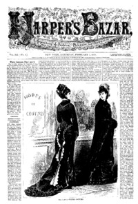 Volume XII, Number 5: Harper's bazaar