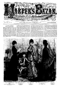 Volume XII, Number 6: Harper's bazaar