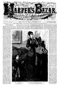 Volume XII, Number 46: Harper's bazaar