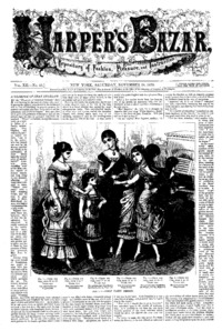 Volume XII, Number 48: Harper's bazaar