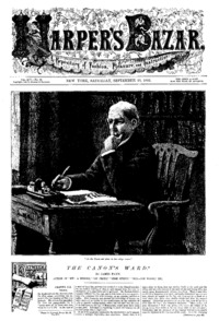 Volume XVI, Number 38: Harper's bazaar