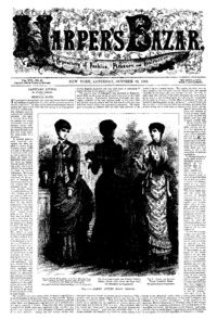 Volume XVI, Number 41: Harper's bazaar