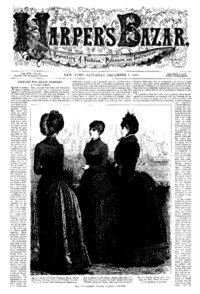 Volume XVI, Number 49: Harper's bazaar