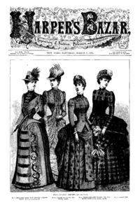 Volume XVII, Number 10: Harper's bazaar