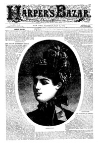 Volume XVII, Number 22: Harper's bazaar