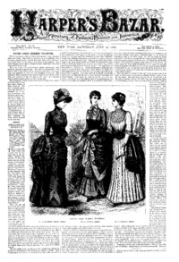 Volume XVII, Number 29: Harper's bazaar