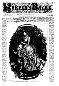 Volume XVII, Number 37: Harper's bazaar