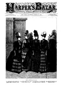 Volume XIX, Number 13: Harper's bazaar