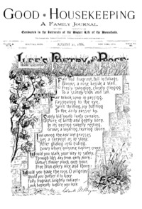 Volume 3, Number 8: Good housekeeping