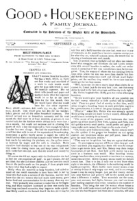 Volume 5, Number 10: Good housekeeping