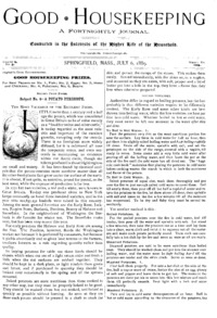 Volume 9, Number 5: Good housekeeping