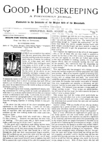 Volume 9, Number 8: Good housekeeping