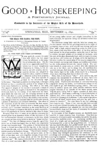 Volume 11, Number 10: Good housekeeping