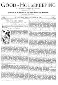 Volume 11, Number 13: Good housekeeping