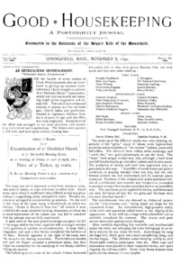 Volume 11, Number 13a: Good housekeeping