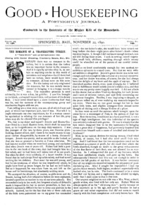 Volume 11, Number 13b: Good housekeeping