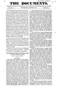 Principles, objects and measures of the Liberty Party