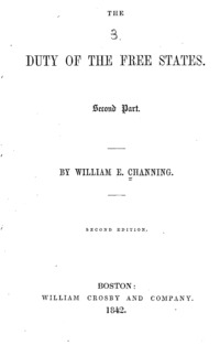 The duty of the free states.