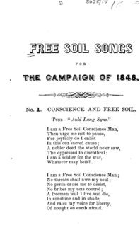 Free Soil songs for the people ...