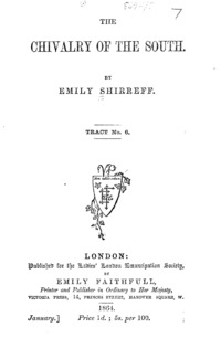 The chivalry of the South